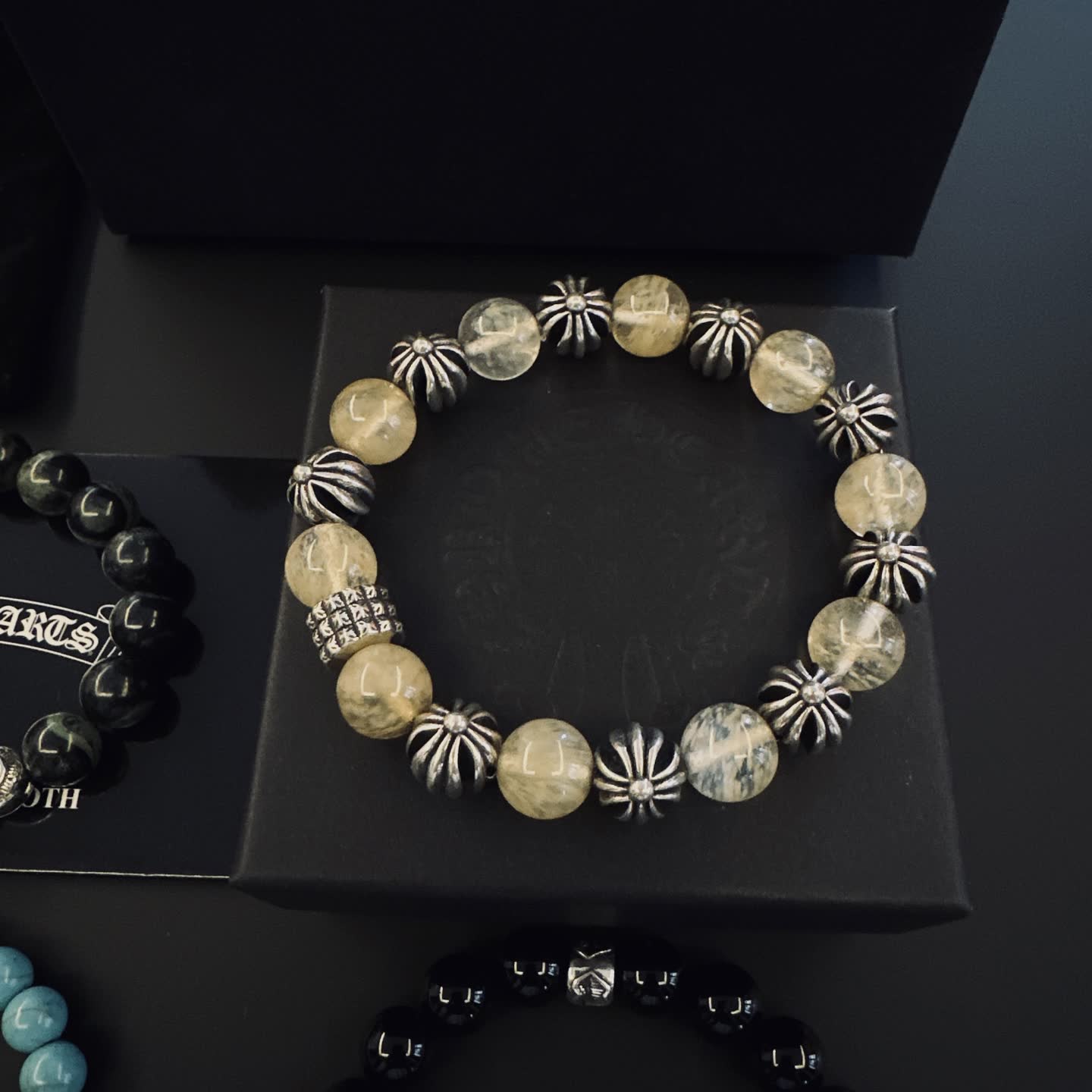 Chrome Hearts Beaded Bracelet Set